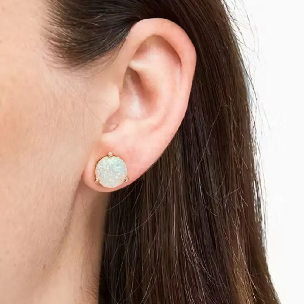 Kate Spade Rise and Shine Glitter Stud Earrings!